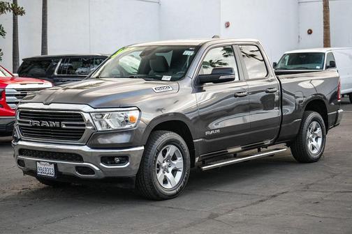 Granite Crystal Metallic Clearcoat 2021 RAM 1500 Big Horn/Lone Star