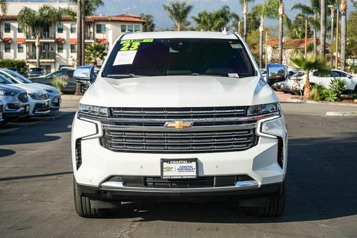 Summit White 2023 Chevrolet Suburban Premier