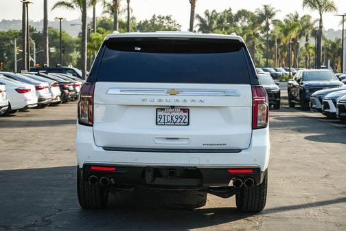 Summit White 2023 Chevrolet Suburban Premier