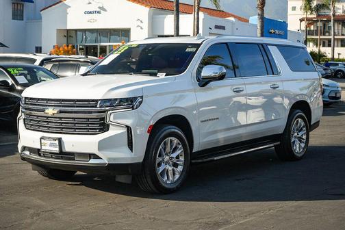 Summit White 2023 Chevrolet Suburban Premier