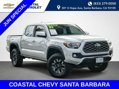 Super White 2021 Toyota Tacoma TRD Off Road