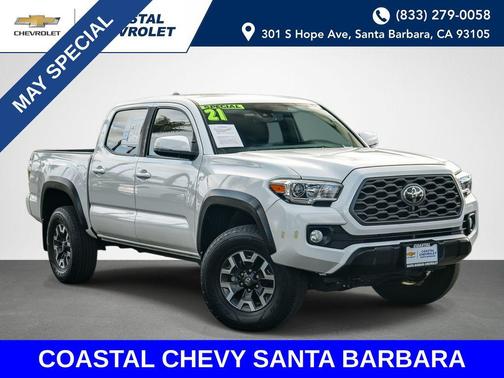 Super White 2021 Toyota Tacoma TRD Off Road