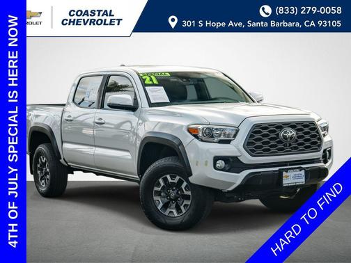 Super White 2021 Toyota Tacoma TRD Off Road