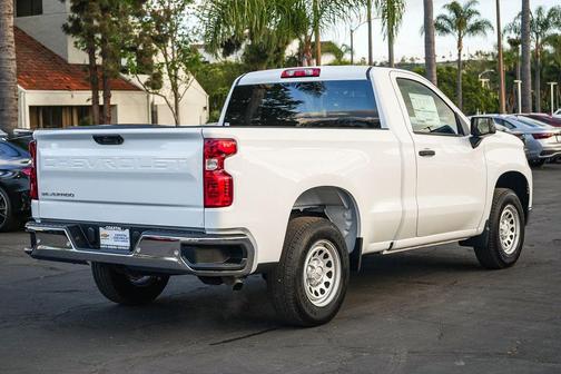 Summit White 2026 Chevrolet Silverado 1500 WT
