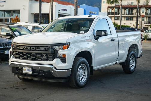 Summit White 2026 Chevrolet Silverado 1500 WT