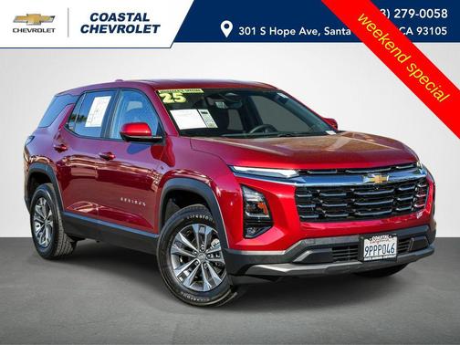 Radiant Red Tintcoat 2025 Chevrolet Equinox 1LT