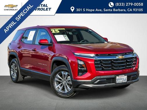 Radiant Red Tintcoat 2025 Chevrolet Equinox 1LT