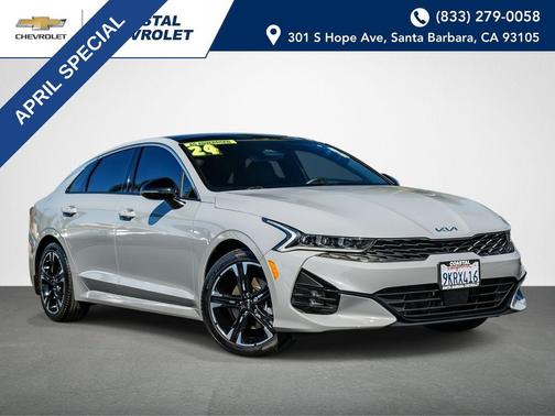 Wolf Gray 2024 Kia K5 GT-Line