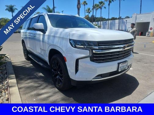 Summit White 2023 Chevrolet Suburban LT
