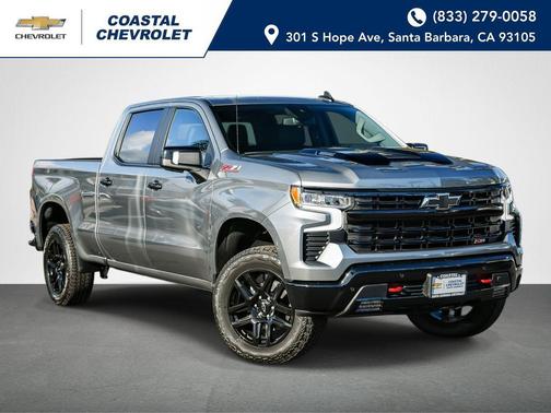 Sterling Gray Metallic 2026 Chevrolet Silverado 1500 LT Trail Boss