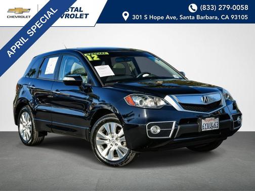 Crystal Black Pearl 2012 Acura RDX Technology