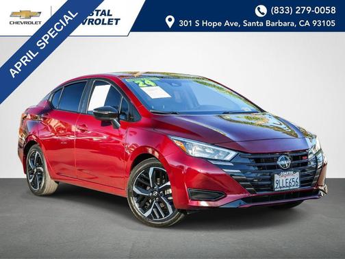 Scarlet Ember Tintcoat 2024 Nissan Versa 1.6 S