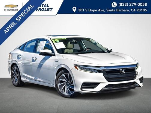 White Orchid Pearl 2019 Honda Insight Touring