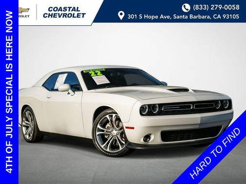 White Knuckle Clearcoat 2022 Dodge Challenger R/T
