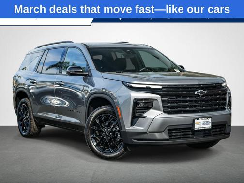 Sterling Gray Metallic 2026 Chevrolet Traverse LT