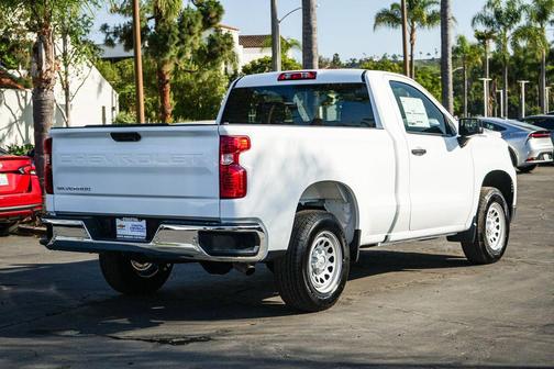 Summit White 2026 Chevrolet Silverado 1500 WT