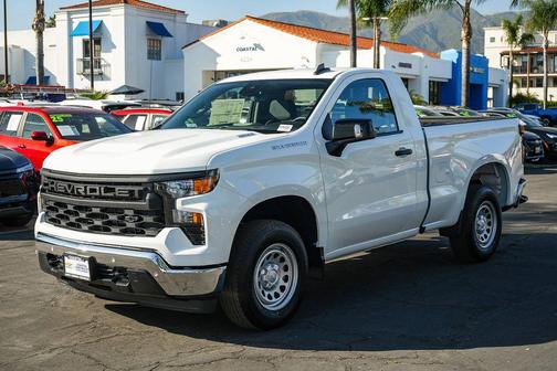 Summit White 2026 Chevrolet Silverado 1500 WT