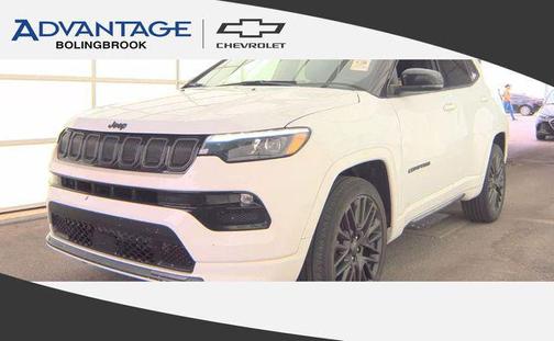 Bright White Clearcoat 2022 Jeep Compass High Altitude