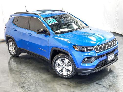 Laser Blue Pearlcoat 2022 Jeep Compass Latitude