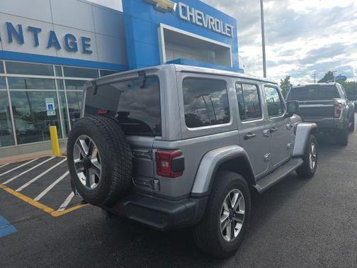 Billet Silver Metallic Clearcoat 2019 Jeep Wrangler Unlimited Sahara