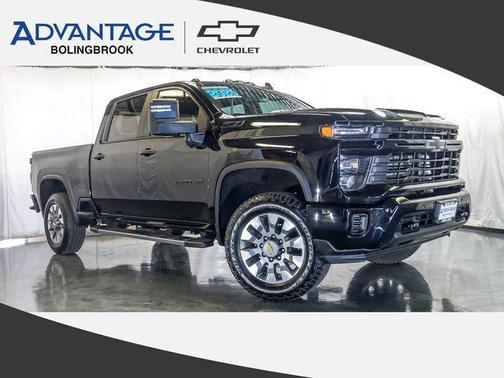 Black 2025 Chevrolet Silverado 2500 Custom