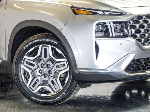 Shimmering Silver 2021 Hyundai SANTA FE Limited