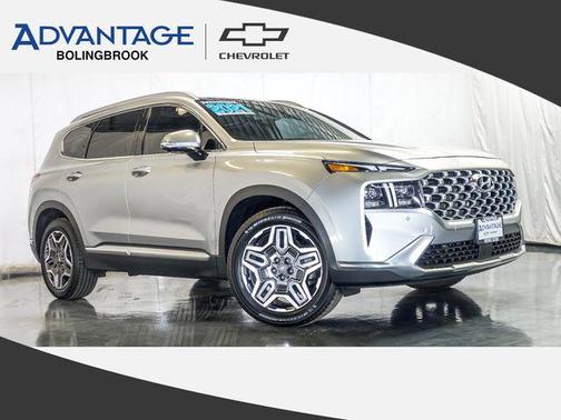 Shimmering Silver 2021 Hyundai SANTA FE Limited