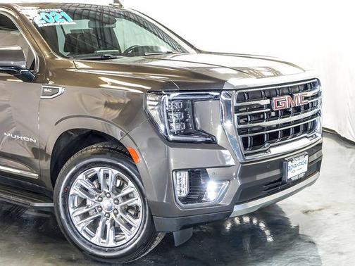 Smokey Quartz Metallic 2021 GMC Yukon SLT