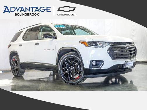 Summit White 2018 Chevrolet Traverse Premier