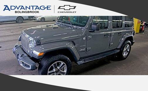 Sting-Gray Clearcoat 2019 Jeep Wrangler Unlimited Sahara
