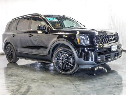Ebony Black 2024 Kia Telluride SX X-Line