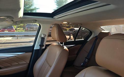 Majestic White 2023 INFINITI Q50 3.0t LUXE