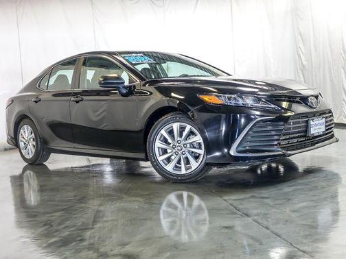 Midnight Black Metallic 2024 Toyota Camry LE