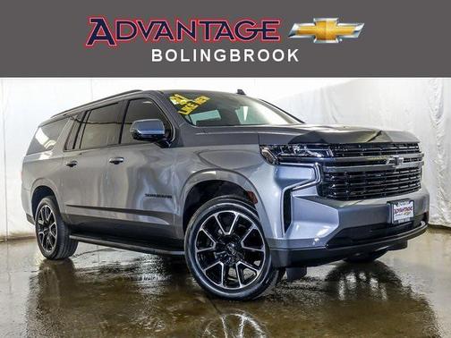 Satin Steel Metallic 2021 Chevrolet Suburban RST