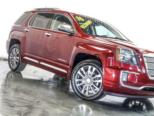 Crimson Red Tintcoat 2016 GMC Terrain Denali