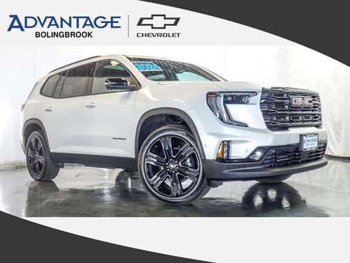White Frost Tricoat 2024 GMC Acadia AWD Elevation