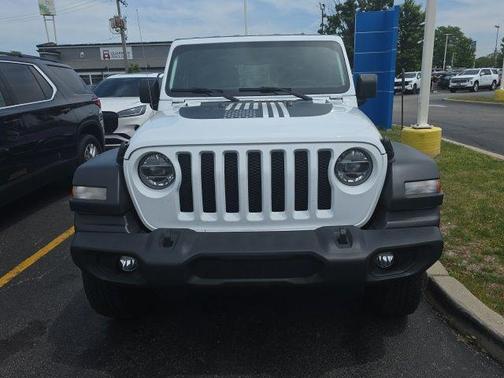 Bright White Clearcoat 2021 Jeep Wrangler Unlimited Sport