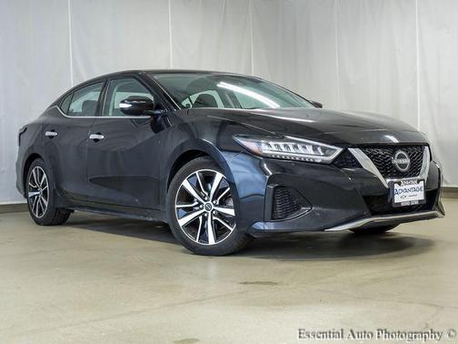 Super Black 2023 Nissan Maxima SV Xtronic CVT