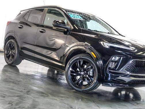 Ebony Twilight Metallic 2024 Buick Encore GX Sport Touring
