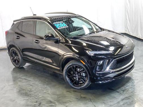 Ebony Twilight Metallic 2024 Buick Encore GX Sport Touring