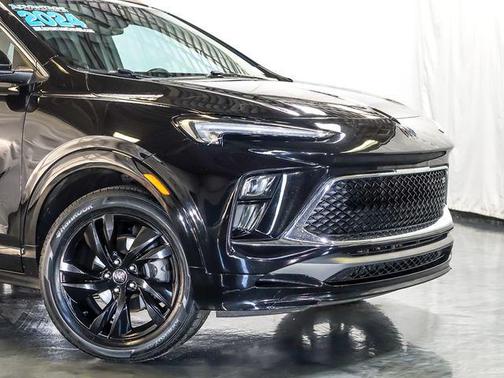 Ebony Twilight Metallic 2024 Buick Encore GX Sport Touring