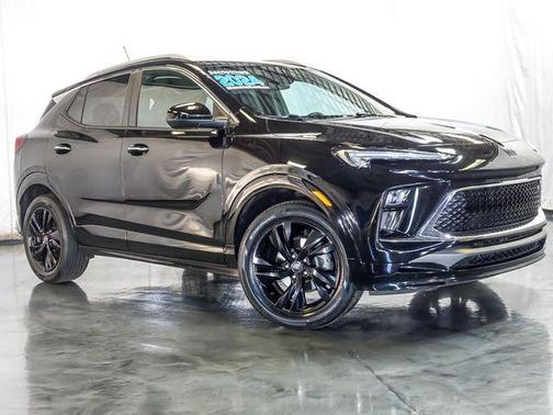 Ebony Twilight Metallic 2024 Buick Encore GX Sport Touring