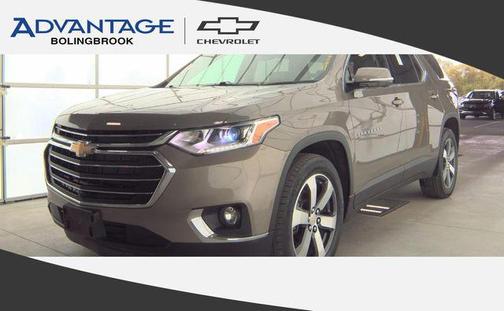 Stone Gray Metallic 2020 Chevrolet Traverse LT Leather