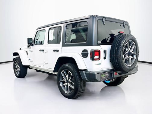 Bright White Clearcoat 2024 Jeep Wrangler 4xe Sport