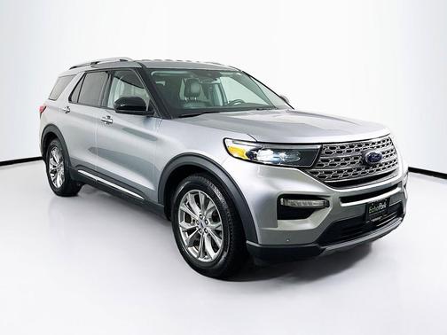 Iconic Silver Metallic 2024 Ford Explorer Limited