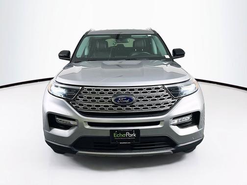 Iconic Silver Metallic 2024 Ford Explorer Limited