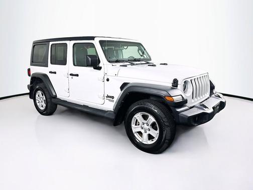 Bright White Clearcoat 2021 Jeep Wrangler Unlimited Sport