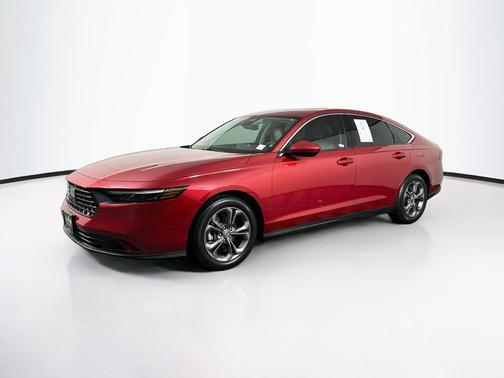 Radiant Red Metallic 2024 Honda Accord EX