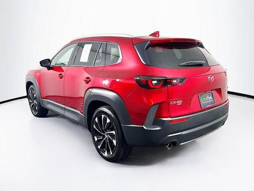 Soul Red Crystal Metallic 2025 Mazda CX-50 Hybrid Premium Plus Package