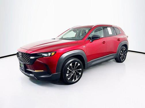 Soul Red Crystal Metallic 2025 Mazda CX-50 Hybrid Premium Plus Package